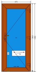 AT-17-DD-Plastové vchodové dveře 97x203cm-DEKOR-DEKOR