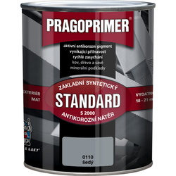 PRAGOPRIMER ZÁKLADNÍ SYNTETICKÁ ŠEDÁ 0,6 L /1KG