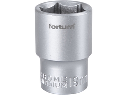 Hlavice nástrčná GOLA 1/2, 19mm, FORTUM