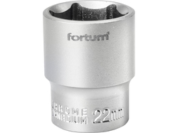 Hlavice násrčná GOLA 1/2, 22mm, FORTUM