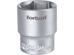 Hlavice násrčná GOLA 1/2, 24mm, FORTUM