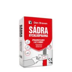 Sádra rychloopravná FAST GIPS 1kg